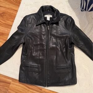 Preswick & Moore women’s Black Leather Jacket